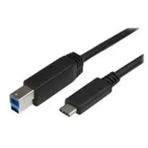 Comparateur de prix : Startech Câble USB C vers USB B USB315CB2M (2 m) Noir TU