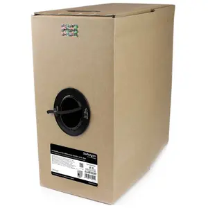 Comparateur de prix : StarTech.com WIR6CMRBK câble de réseau 304,9 m