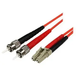 Comparateur de prix : Câble Fibre Optique Duplex Multimode 50/125 OM2 LC - ST - LSZH - 1 m - STARTECH