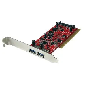 StarTech.com Carte PCI vers 2 ports USB 3.0 SuperSpeed - Alimentation ...Vendu parpccomponentes