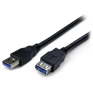 Comparateur de prix : StarTech.com Câble d'extension USB-A 3.0 vers USB-A - M/F - 1 m - Noir