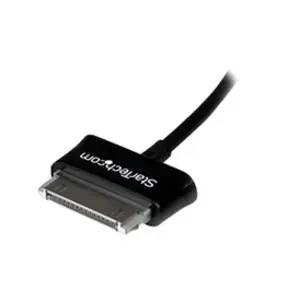 Comparateur de prix : StarTech.com Câble adaptateur USB OTG pour Samsung Galaxy Tab - STARTECH - Noir - Blindé