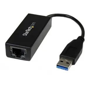 Comparateur de prix : StarTech.com Adaptateur réseau Gigabit Ethernet Noir (USB 3.0)