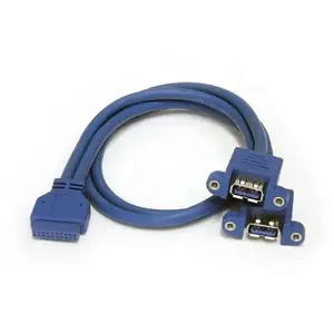Comparateur de prix : Startech.com Startech Câble USB USB3SPNLAFHD         IDC USB A Bleu TU
