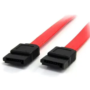 Comparateur de prix : Startech.com Câble SATA vers SATA de 30 cm - STARTECH - Sans verrouillage - Rouge