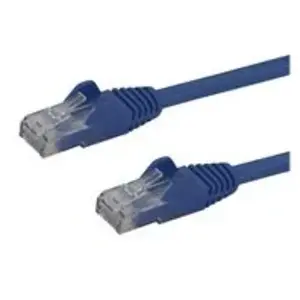 Comparateur de prix : StarTech.com Câble réseau Cat6 Gigabit UTP sans crochet de 15m - STARTECH - Bleu - M/M