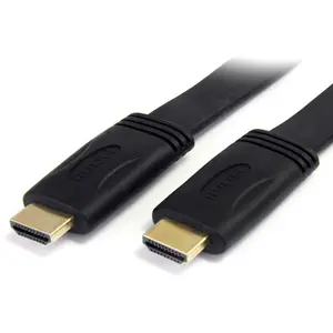 Comparateur de prix : StarTech.com Câble plat HDMI haute vitesse Ultra HD 4K avec Ethernet de 5m - HDM