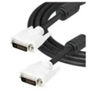 Comparateur de prix : StarTech.com Startech Câble Vidéo Numérique DVI-D DVIDDMM2M Blanc/Noir (2 m) TU