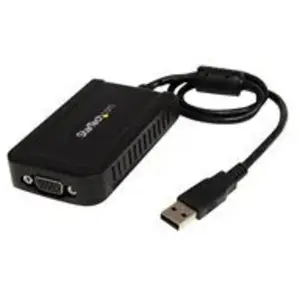 Comparateur de prix : StarTech.com USB2VGAE3 adaptateur graphique USB 1920 x 1200 pixels Noir