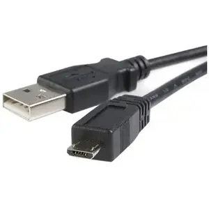 StarTech.com Startech Câble Micro USB UUSBHAUB3M           USB A Micro USB B Noir TU
