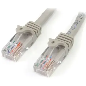 Comparateur de prix : StarTech.com STARTECH Câble de conexion UTP Cat5e avec RJ45 - Gris - 15 m