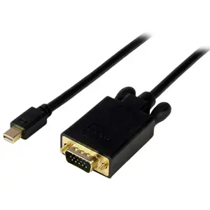 Comparateur de prix : StarTech.com Adaptateur Mini DisplayPort  vers VGA - STARTECH - 1,8 m - Noir