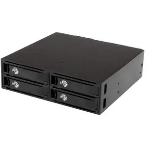 StarTech.com StarTech SATSASBP425 Rack pour Disque Dur 2,5`` 4 Baies SATA Noir pas cher