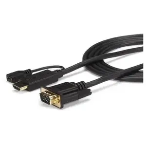 Comparateur de prix : STARTECH Câble adaptateur HDMI vers VGA - 3 m - Noir