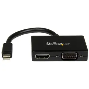 Comparateur de prix : StarTech.com StarTech Travel A/V adapter: mDP to VGA/HDMI
