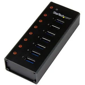 Comparateur de prix : StarTech.com Concentrateur USB 3.0 à Montage mural - 7 ports