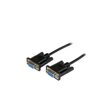 Comparateur de prix : Câble Null Modem série DB9 RS232 - STARTECH.COM - 1 m - Femelle / Femelle - Noir
