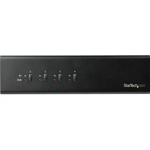 StarTech.com SV431DD2DU3A commutateur écran, clavier et souris NoirVendu parrakuten