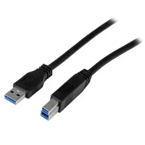 Comparateur de prix : StarTech.com Startech Câble USB A vers USB B USB3CAB1M            Noir TU
