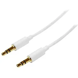 Comparateur de prix : Startech Câble Audio Jack (3,5 mm) MU2MMMSWH Blanc TU