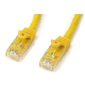 Comparateur de prix : StarTech.com Câble réseau Cat6 Gigabit UTP sans crochet de 1m - STARTECH - Jaune