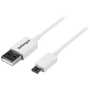 Comparateur de prix : StarTech.com Câble USB type A mâle / micro USB type B mâle - 1 m - Blanc
