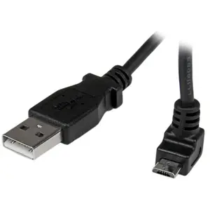 Comparateur de prix : StarTech.com Câble Micro USB 2 m - A vers Micro B coudé 90° vers le haut