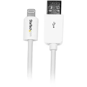StarTech.com Startech Cable Lightning 8 Pin a USB A 2.0 3m Blanco para iPod/iPhone/iPad pas cher