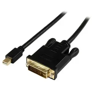 StarTech.com Startech Adaptateur DisplayPort vers DVI MDP2DVIMM3BS         Noir TU pas cher