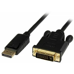 StarTech.com Startech Adaptateur DisplayPort vers DVI DP2DVIMM6BS Noir 1,8 m TUVendu parpixmania