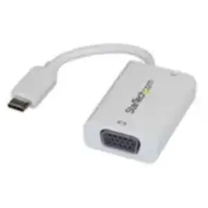 StarTech.com CDP2VGAUCPW adaptateur graphique USB 1920 x 1200 pixels pas cher