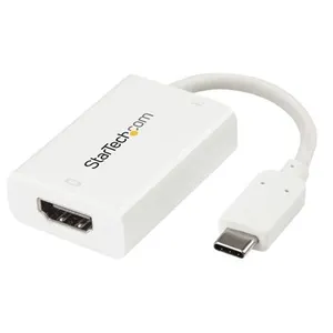StarTech.com STARTECH Adaptateur USB-C vers HDMI - 4K 60 Hz - Blanc pas cher