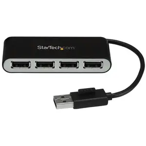 Comparateur de prix : Hub USB 2.0 - - ST4200MINI2 - 4 ports - Câble intégré - Compact et léger