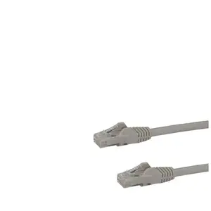 Comparateur de prix : STARTECH Câble réseau Cat6 Gigabit UTP sans crochet de 7m - M/M - Gris