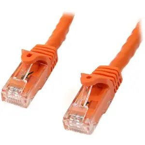Comparateur de prix : StarTech.com Câble réseau Cat6 UTP - STARTECH - 10 m - Orange - M/M - Anti-accroc