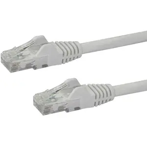 Comparateur de prix : StarTech.com Câble réseau RJ45 Cat6 UTP sans crochet - M/M - 10 m - Blanc