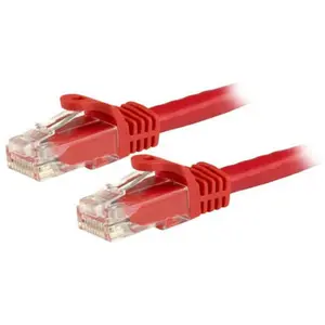 Comparateur de prix : StarTech.com Câble réseau RJ45 Cat6 UTP sans crochet - M/M - 10 m - Rouge