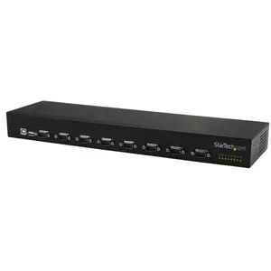 Comparateur de prix : StarTech.com Hub série RS232 à 8 ports - Adaptateur USB vers 8x DB9 RS232 à mont