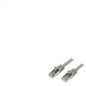 Comparateur de prix : StarTech.com STARTECH Câble réseau Cat6 blindé SFTP sans crochet de 1 m - M/M - Gris