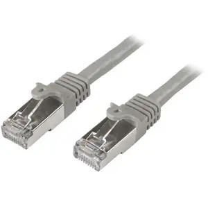 Comparateur de prix : StarTech.com STARTECH Câble réseau Cat6 blindé SFTP sans crochet de 3 m - M/M - Gris