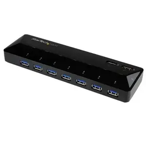 Comparateur de prix : StarTech.com Hub USB 3.0 à 7 ports plus ports dédiés à la charge - 2x 2,4 A