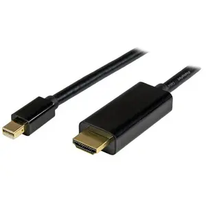 Comparateur de prix : StarTech.com Câble Mini DisplayPort 1.2 vers HDMI 4K 30Hz - M/M - 2 m