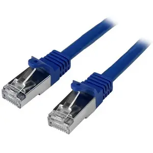 Comparateur de prix : StarTech.com Câble réseau Cat6 blindé SFTP - M/M - 1 m - Bleu
