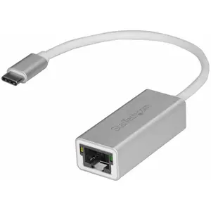 Comparateur de prix : StarTech.com Adaptateur réseau USB-C vers RJ45 Gigabit Ethernet - M/F - Argent