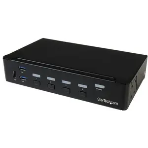 Comparateur de prix : StarTech.com Startech Switch KVM SV431DPU3A2 4K Ultra HD USB 3.0 DisplayPort TU