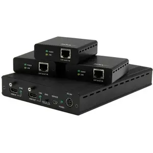 Comparateur de prix : StarTech.com ST124HDBT extension audio/video Émetteur et récepteur AV