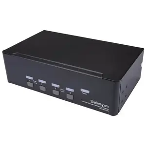 Comparateur de prix : StarTech.com Switch KVM double affichage DisplayPort 4K 60 Hz à 4 port...