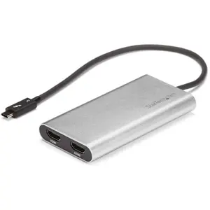 StarTech.com Adaptateur Thunderbolt 3 vers double HDMI - Compatible Windows et M