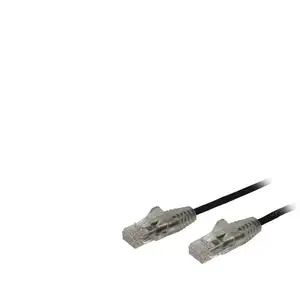 Comparateur de prix : StarTech.com Startech Cable Cat6 de Delgado con Conectores RJ45 sin Enganches 3m Negro