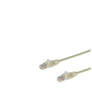 Comparateur de prix : StarTech.com Cordon de brassage CAT6 - STARTECH - 2M - Mince - 28 AWG - Couleur: Noir